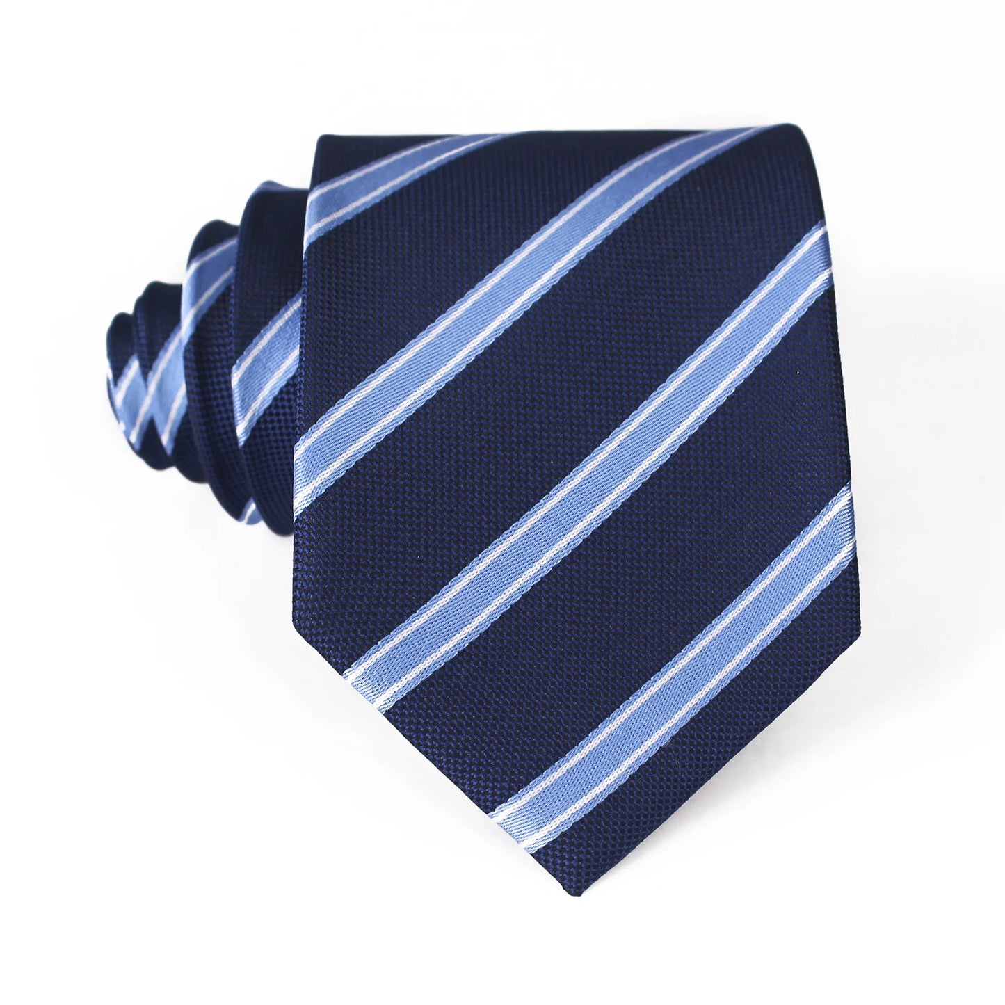 Wedding Tie 8cm Stripe