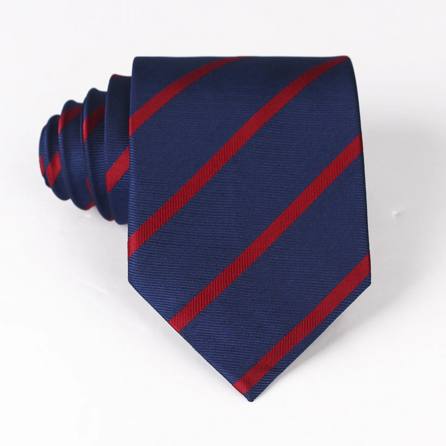 Wedding Tie 8cm Stripe