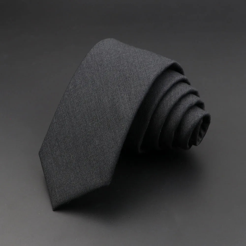 Mens Ties 6cm Classic Cotton Handmade