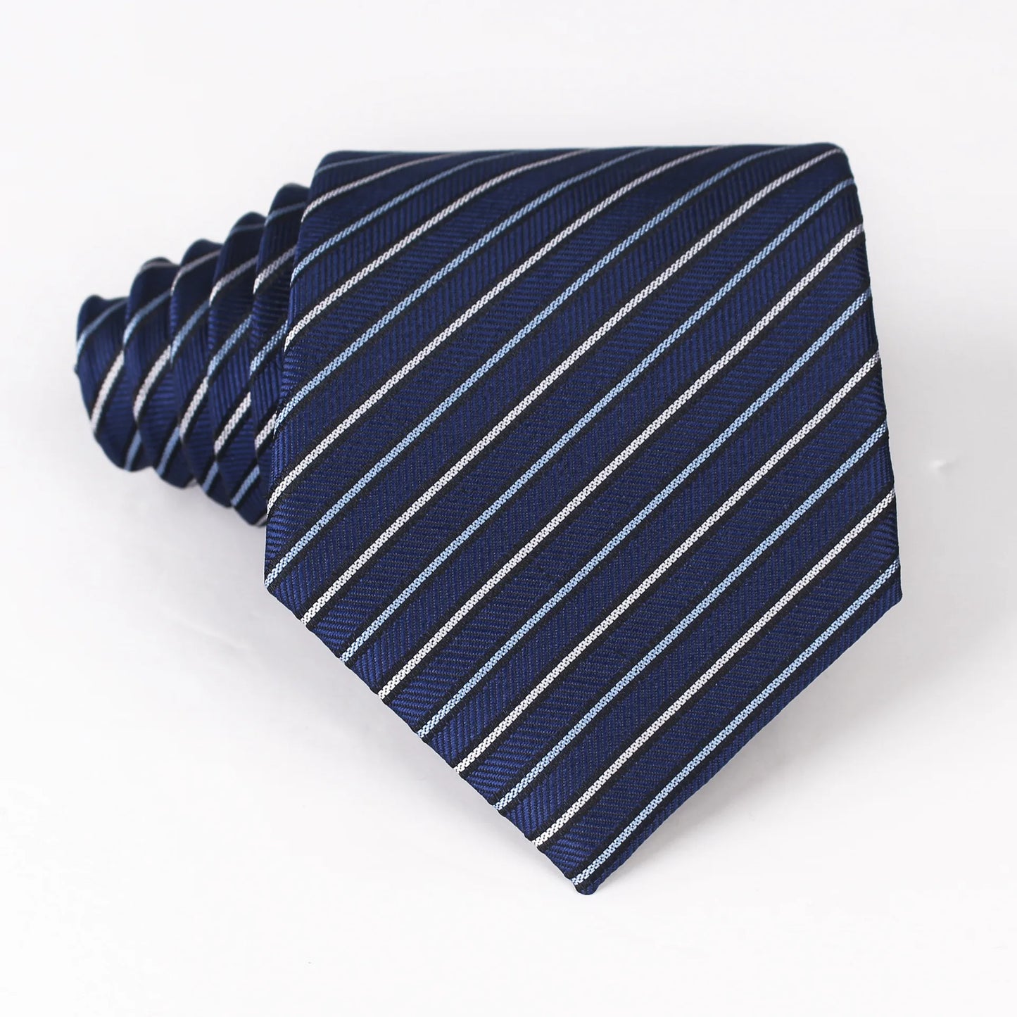 Wedding Tie 8cm Stripe