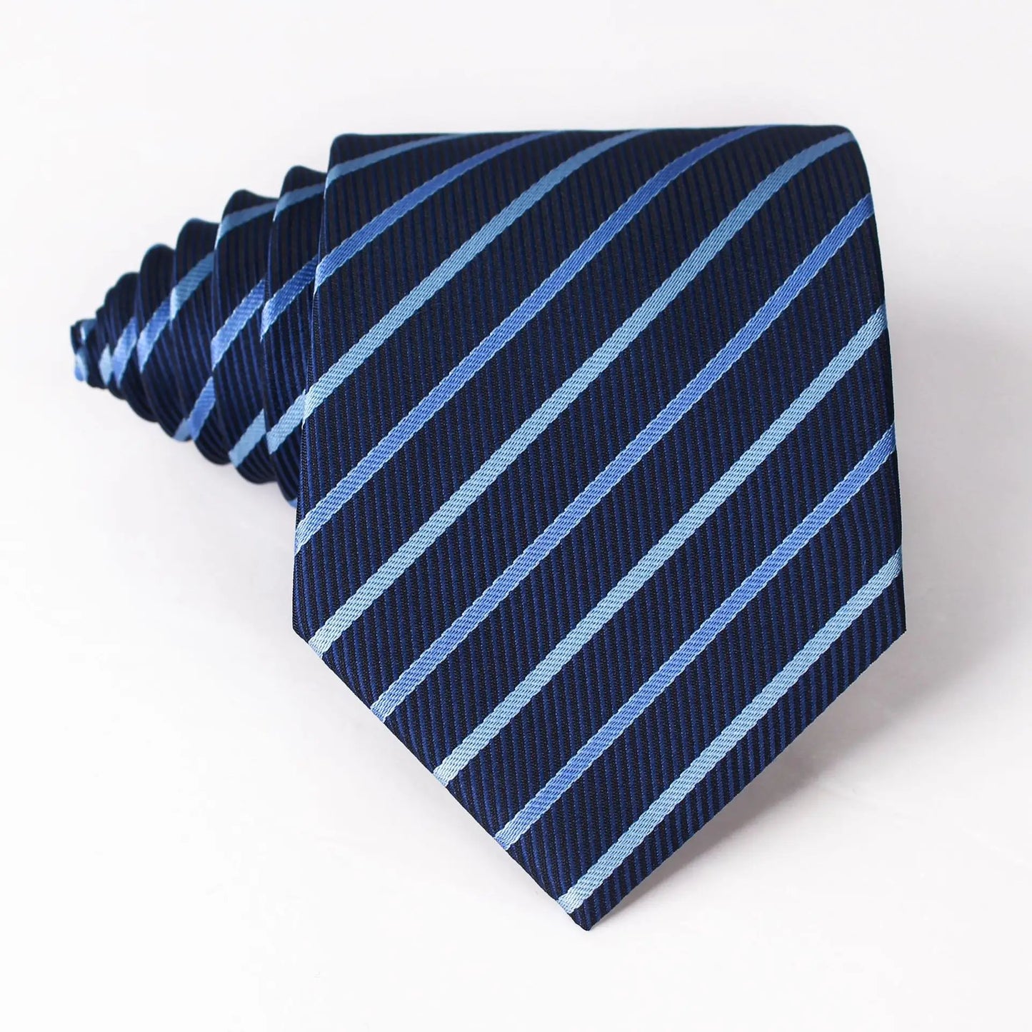 Wedding Tie 8cm Stripe