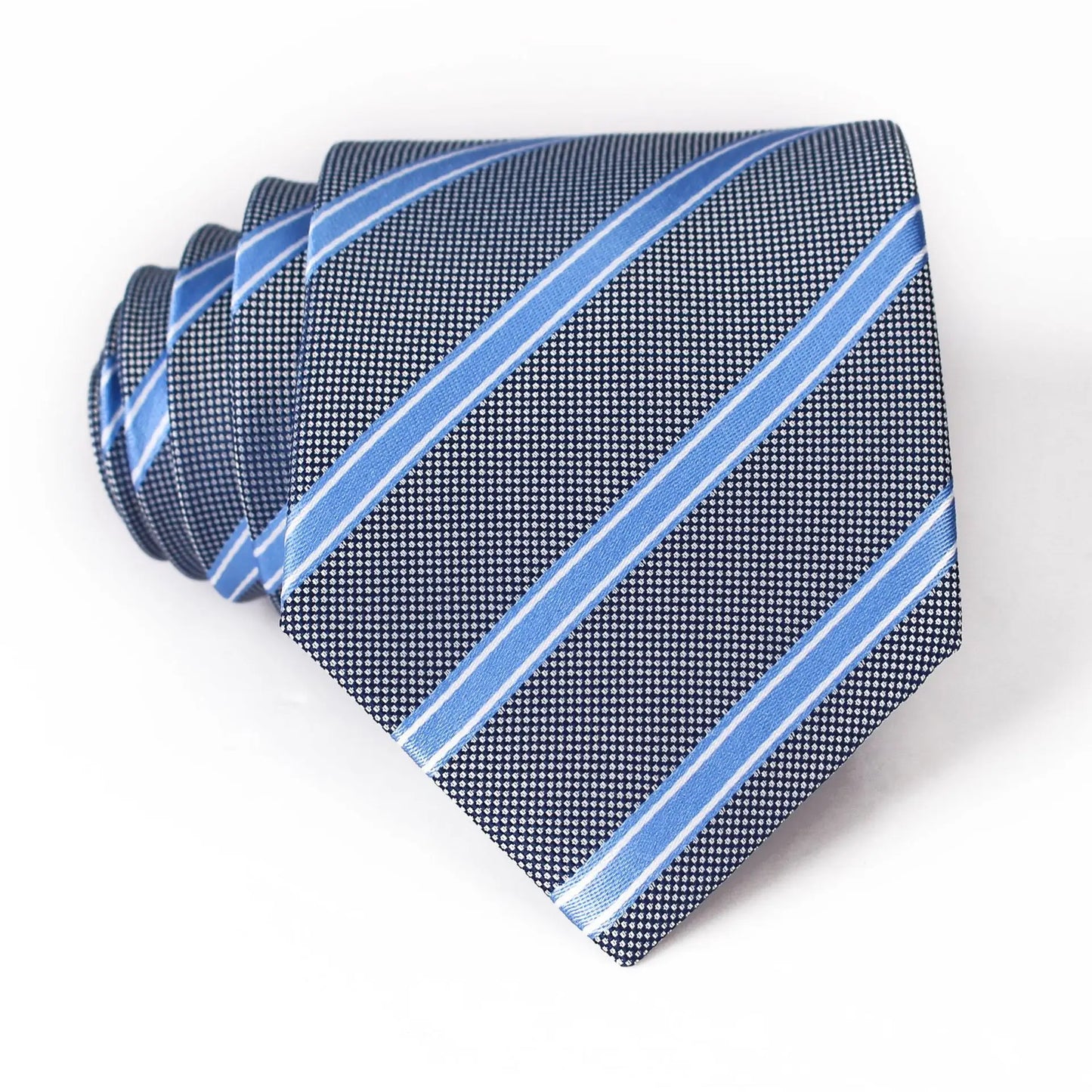 Wedding Tie 8cm Stripe
