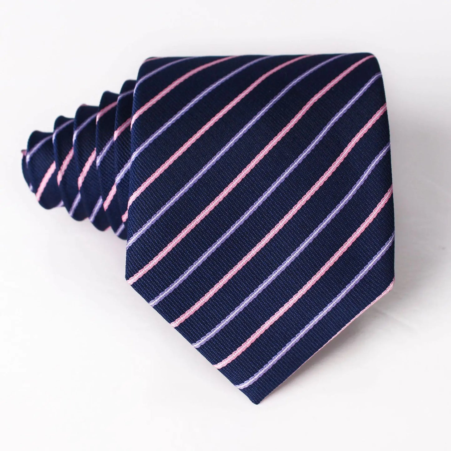 Wedding Tie 8cm Stripe