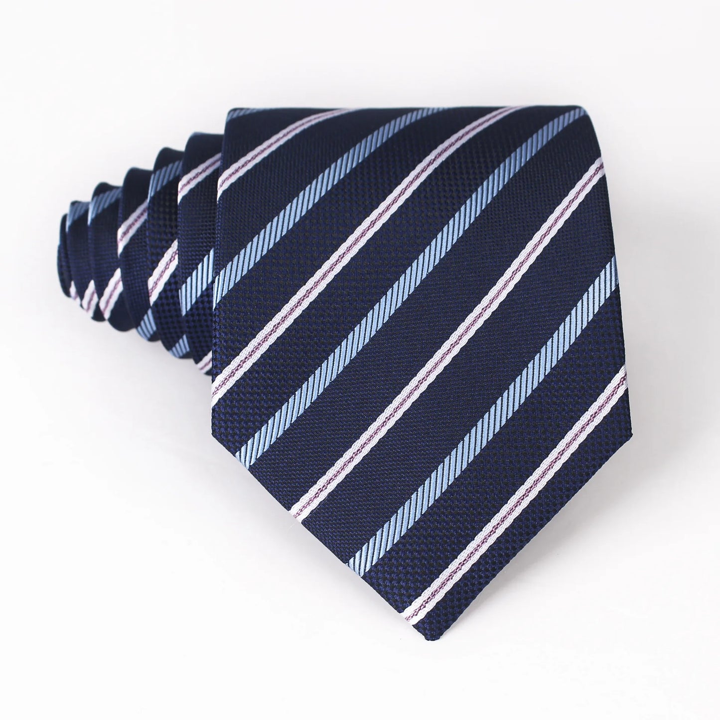 Wedding Tie 8cm Stripe