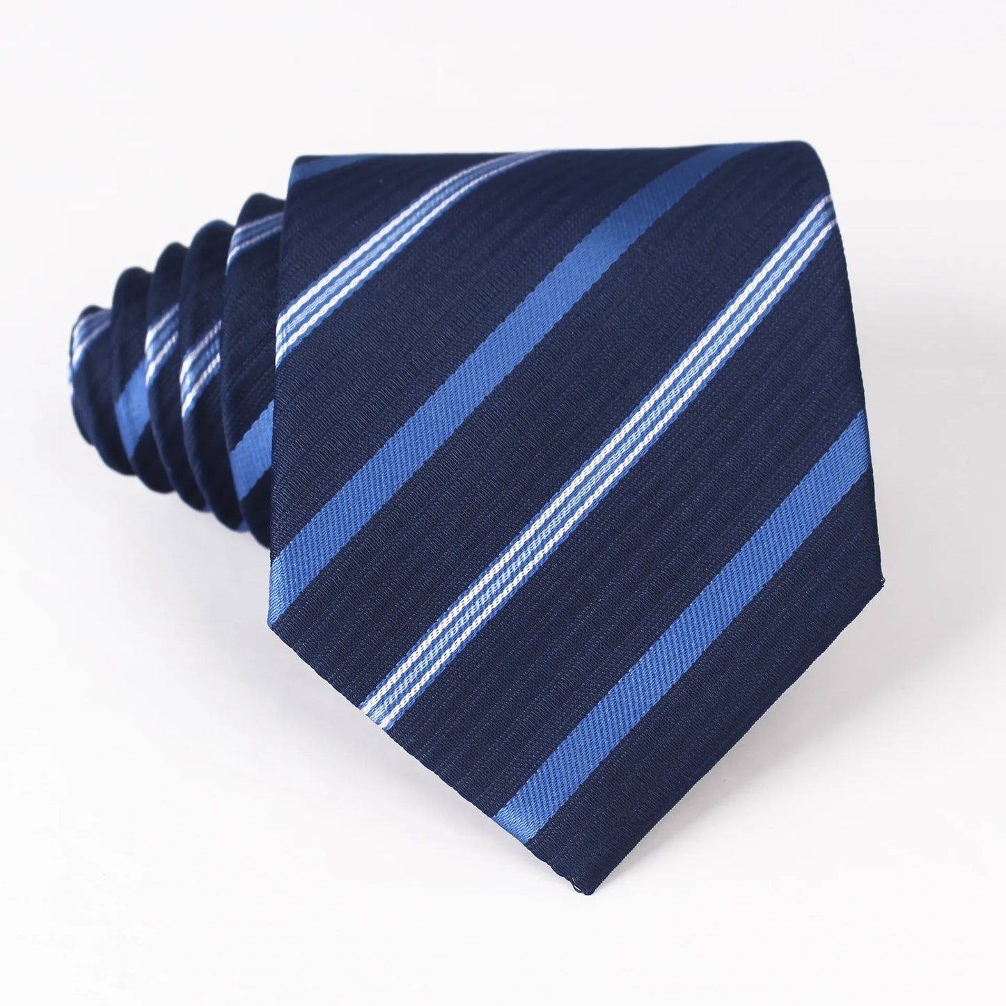 Wedding Tie 8cm Stripe