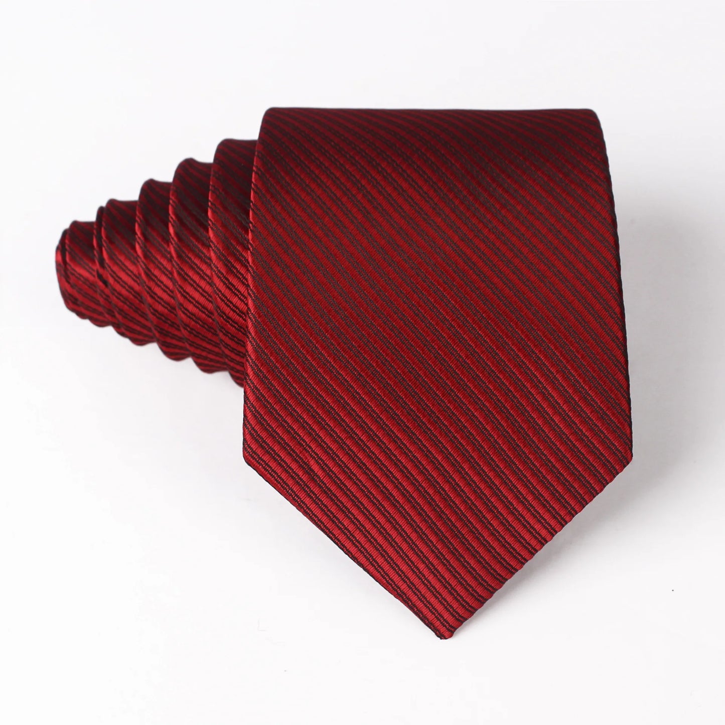 Wedding Tie 8cm Stripe