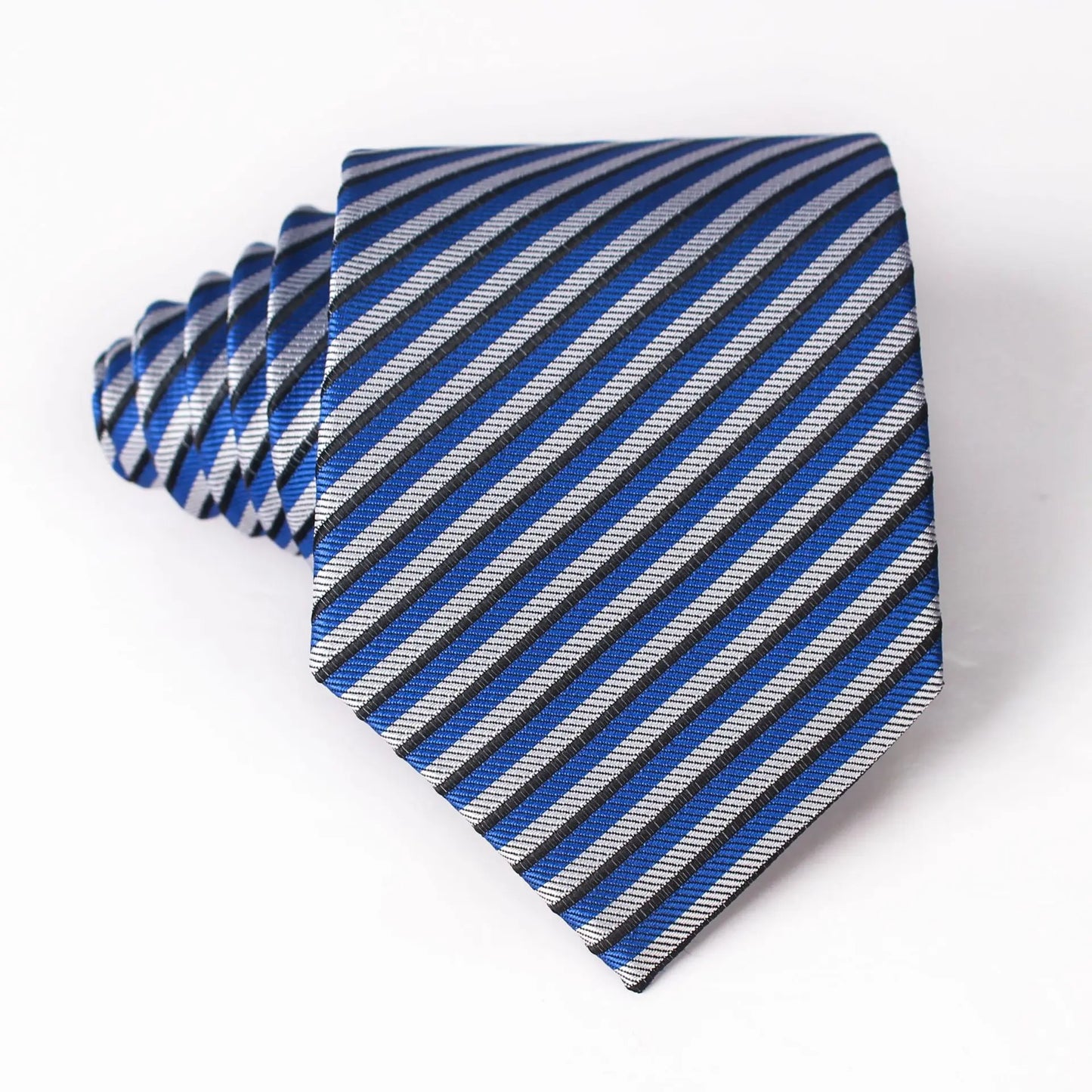 Wedding Tie 8cm Stripe