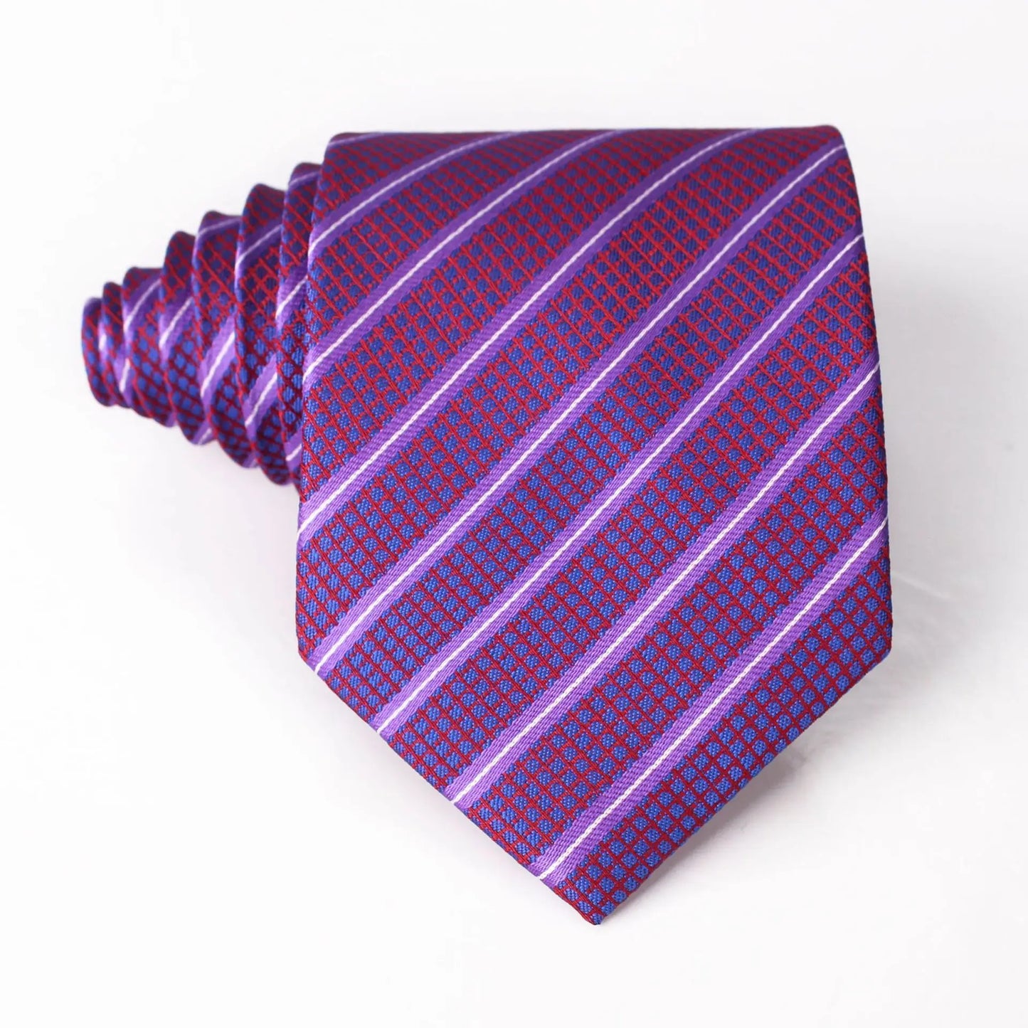 Wedding Tie 8cm Stripe