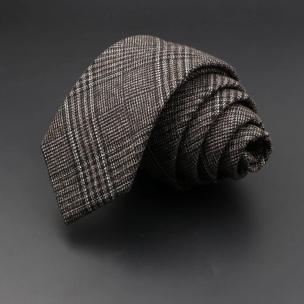 Mens Ties 6cm Classic Cotton Handmade