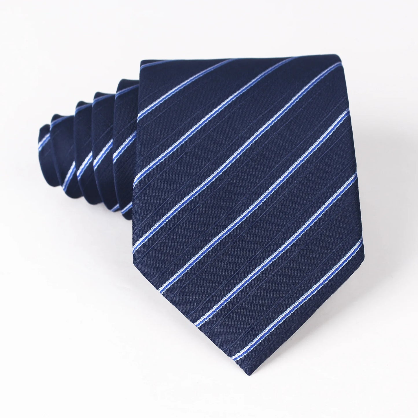 Wedding Tie 8cm Stripe