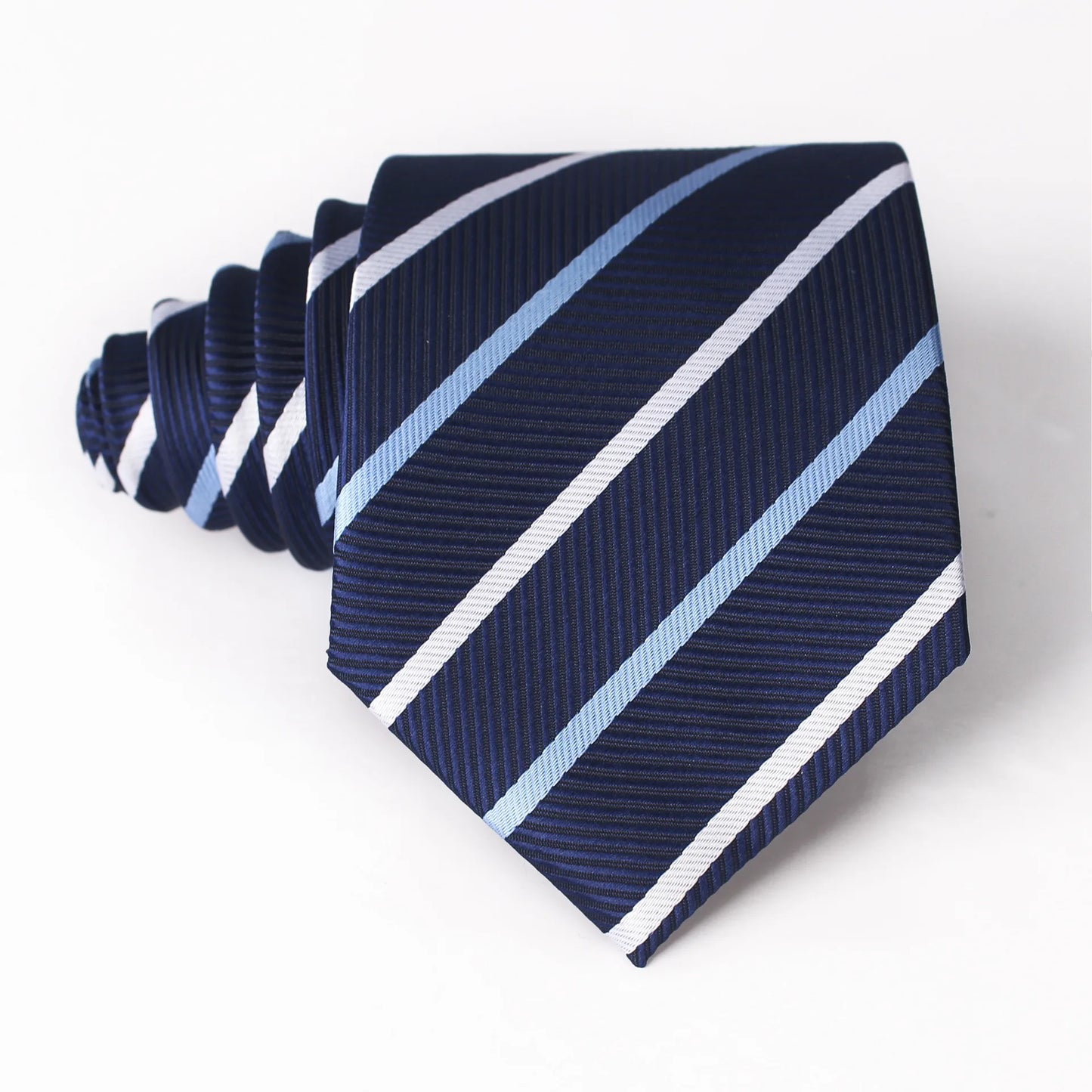 Wedding Tie 8cm Stripe