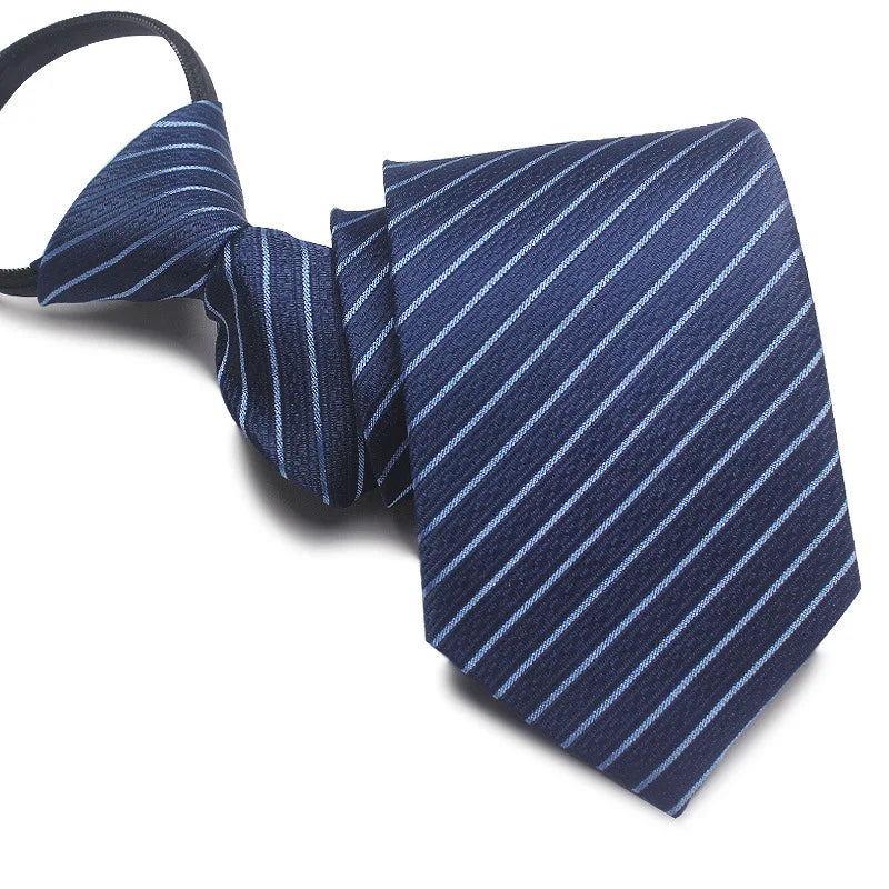 8cm business formal work Zipper necktie