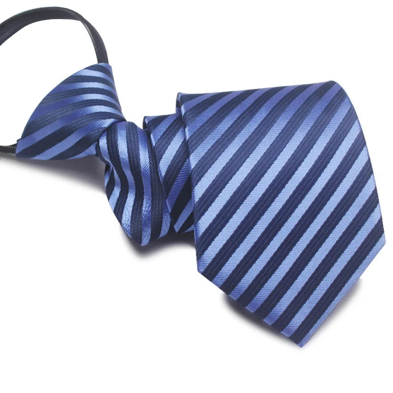 8cm business formal work Zipper necktie