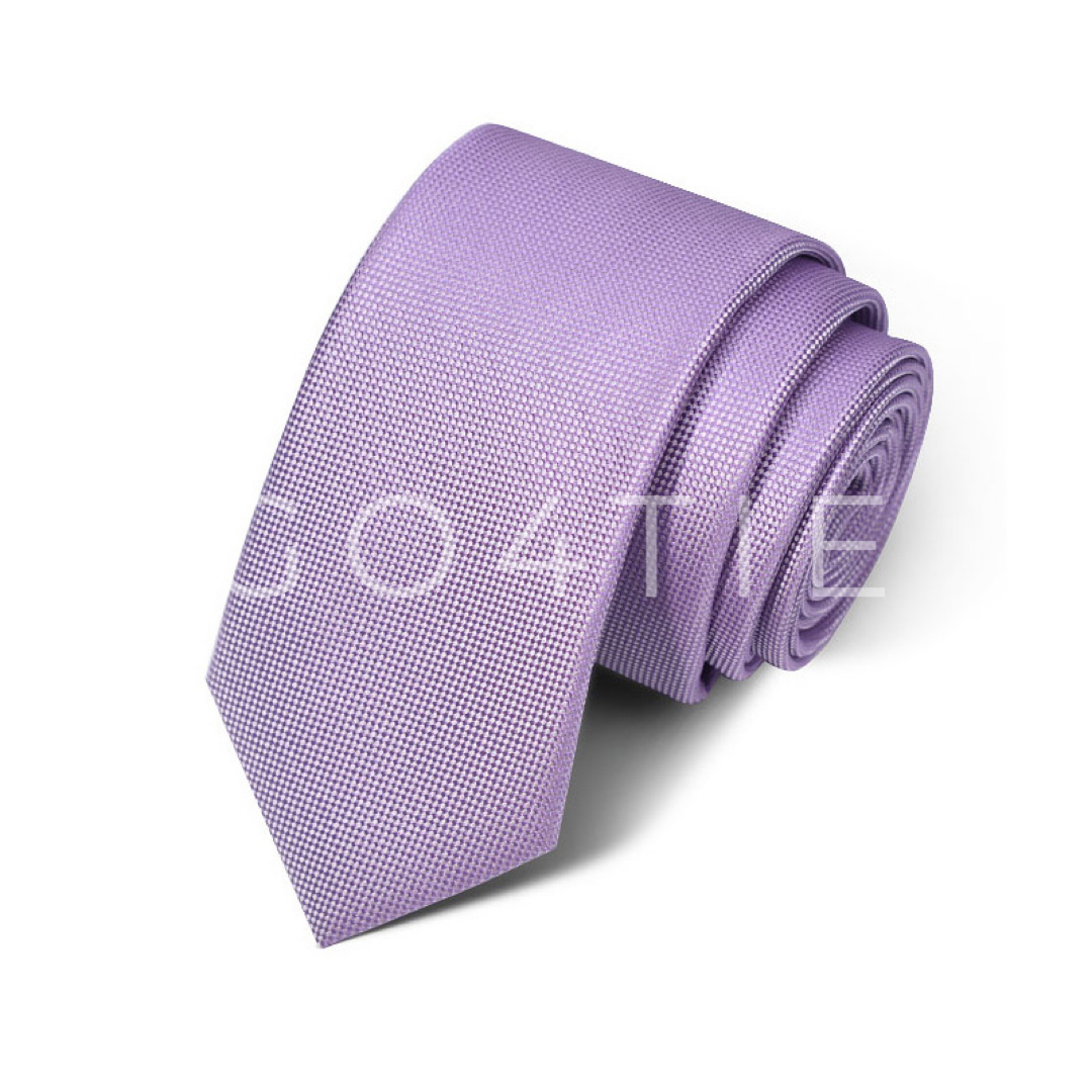 Lilac Elegance - 6cm Slim Tie
