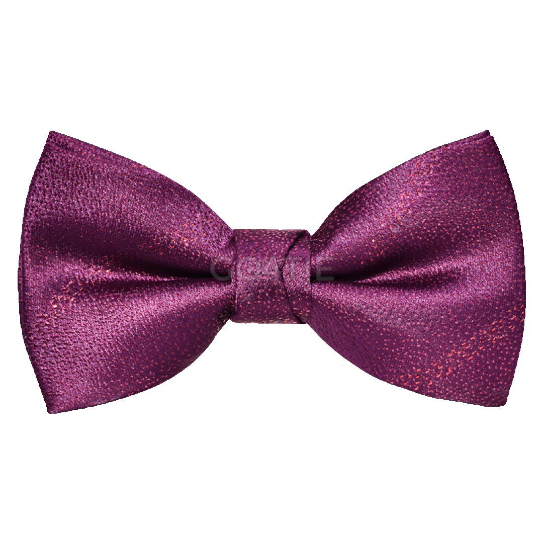 Premium Velvet - Look Purple Bow-Tie
