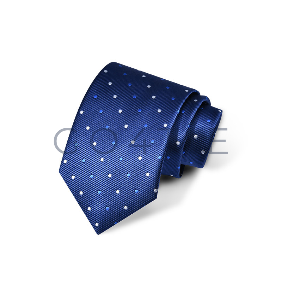 Blue Horizon Micro-Dot Tie - 8cm