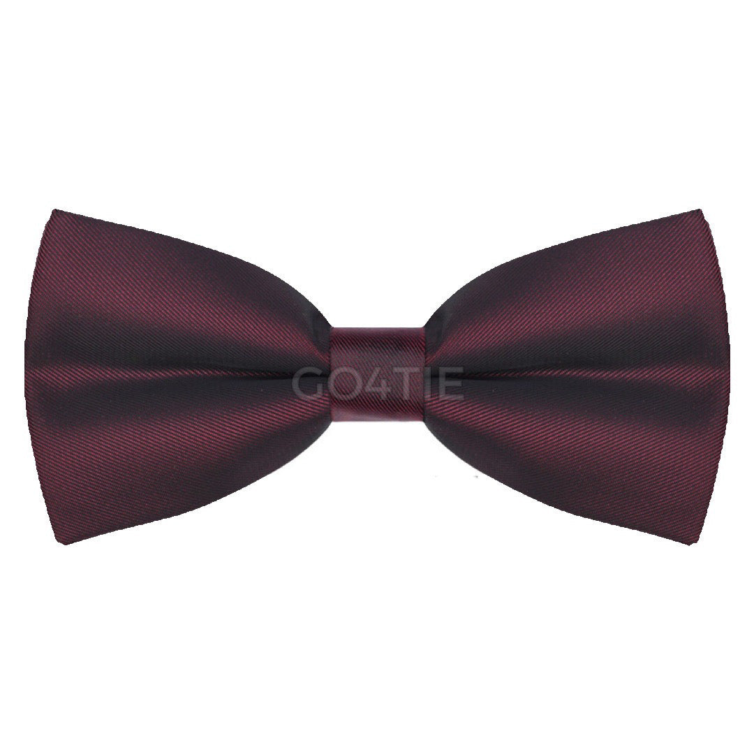 Bordeaux Pre-Tied Bow Tie