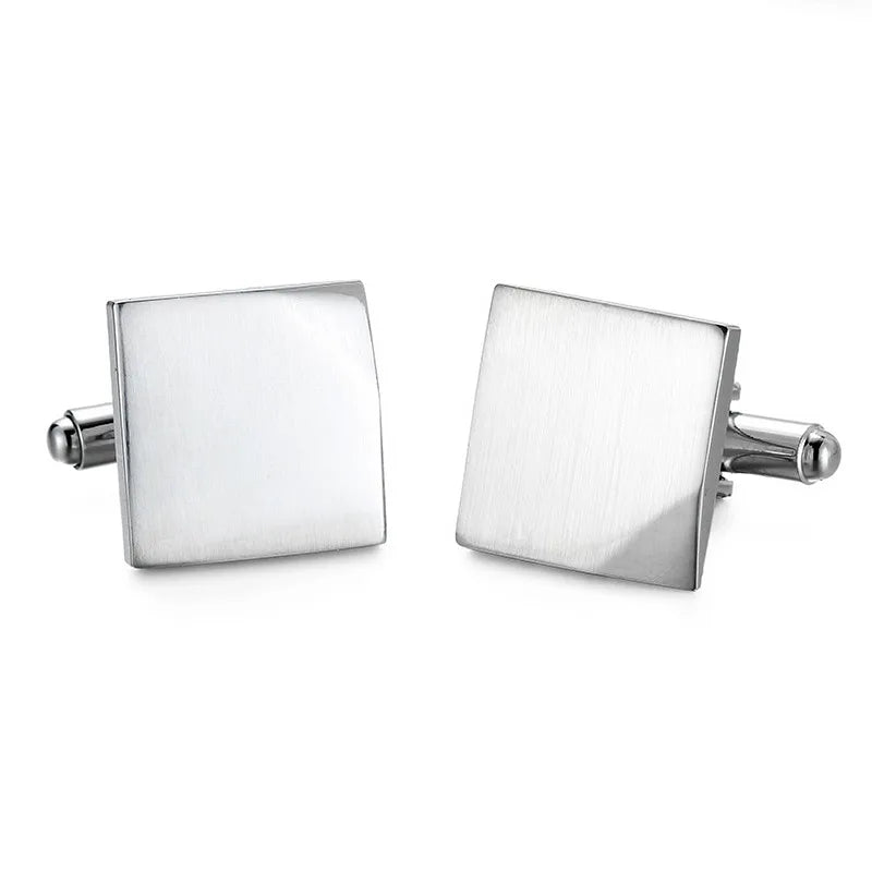 Cufflinks High Quality Stainless Steel