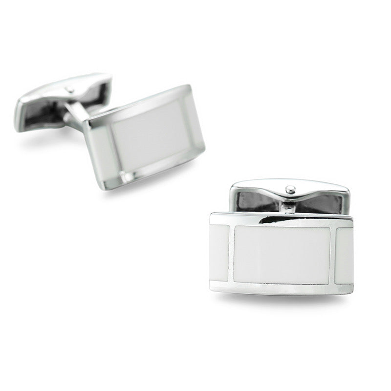 Elegant silver cufflinks | Perfect for formal & Business wear