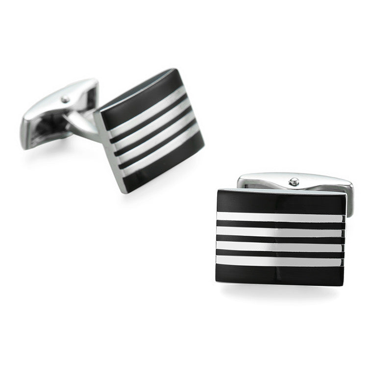 Elegant silver cufflinks | Perfect for formal & Business wear