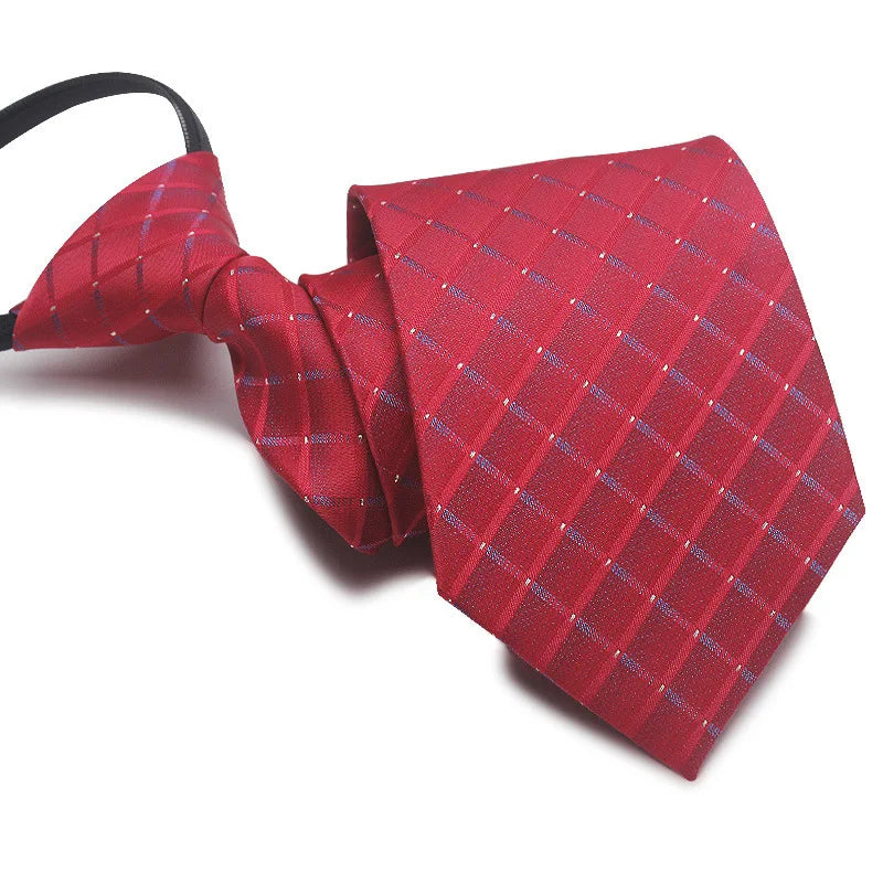 8cm business formal work Zipper necktie