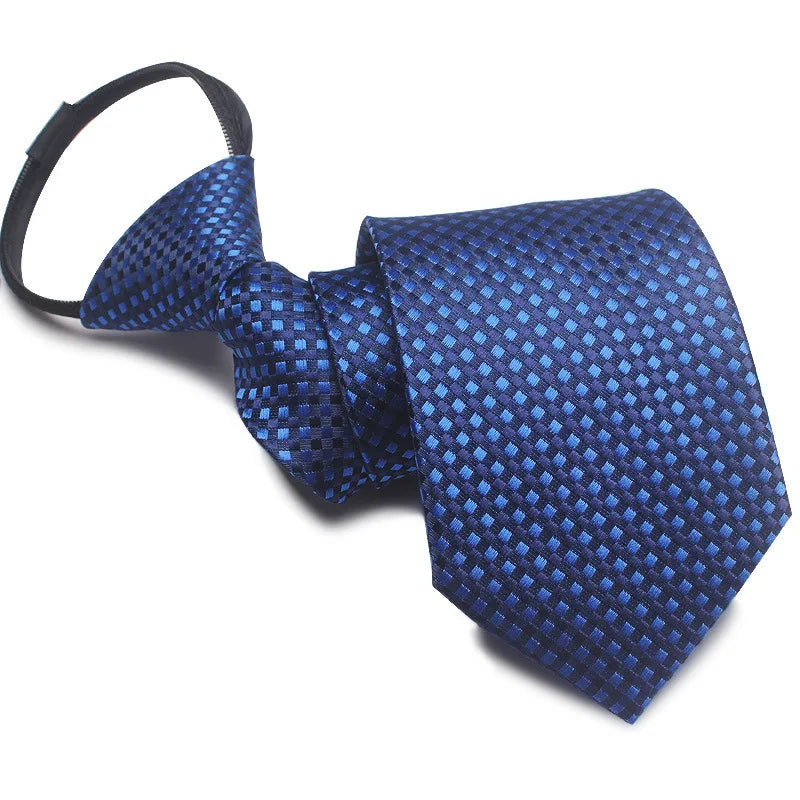 8cm business formal work Zipper necktie