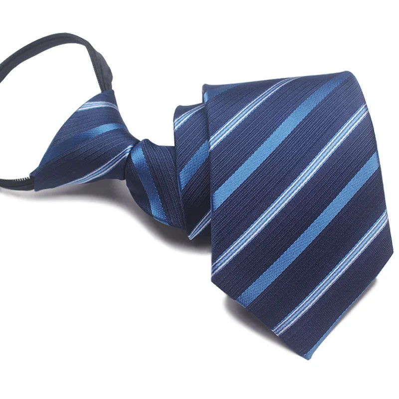 8cm business formal work Zipper necktie