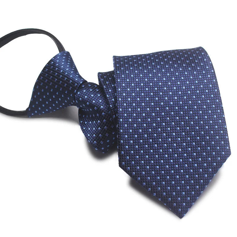 8cm business formal work Zipper necktie