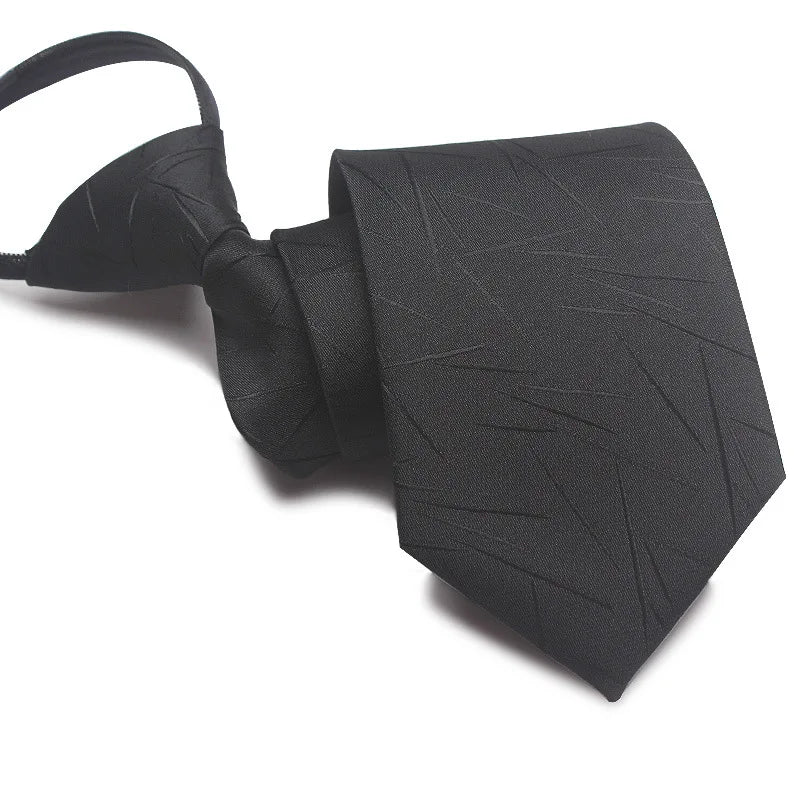 8cm business formal work Zipper necktie