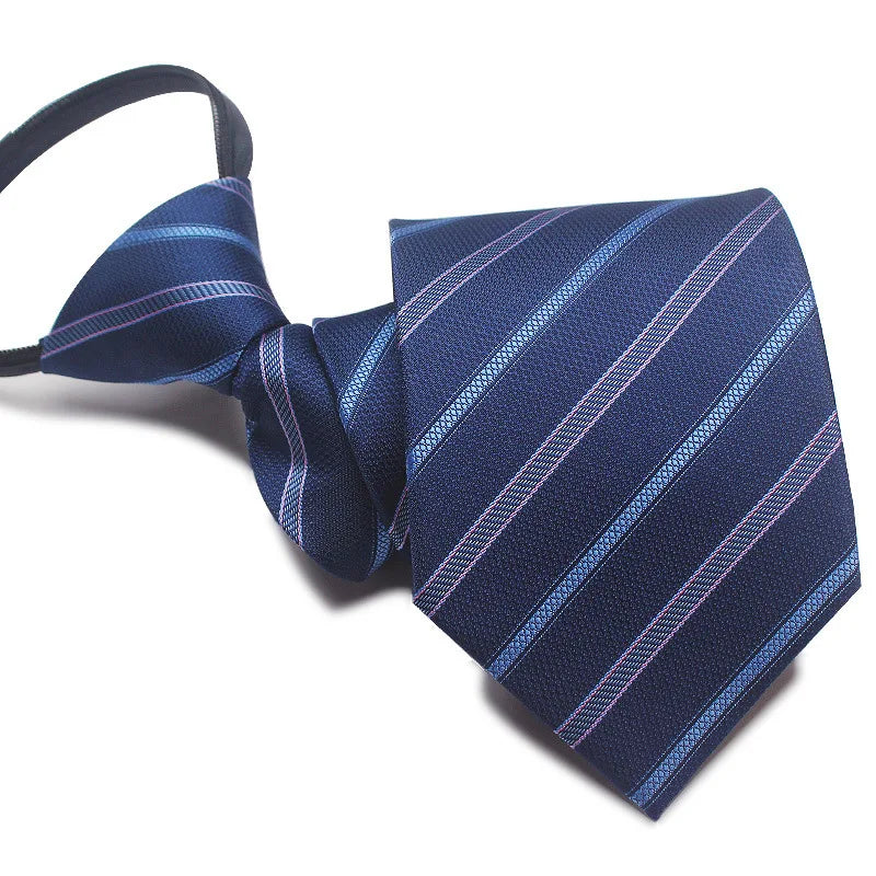 8cm business formal work Zipper necktie