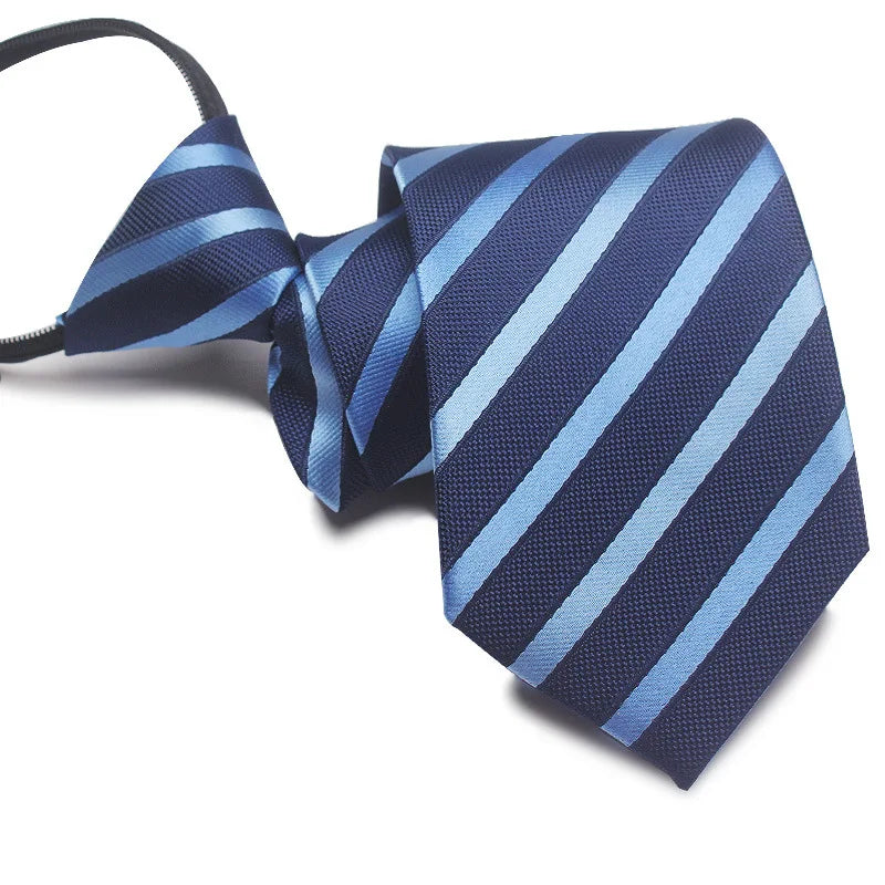 8cm business formal work Zipper necktie