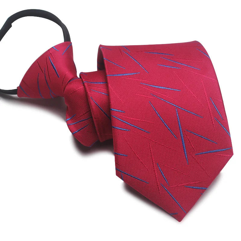 8cm business formal work Zipper necktie