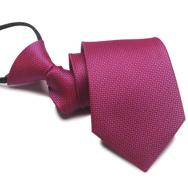 8cm business formal work Zipper necktie