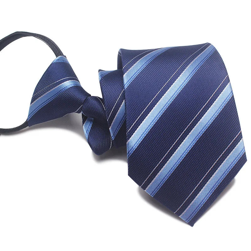 8cm business formal work Zipper necktie
