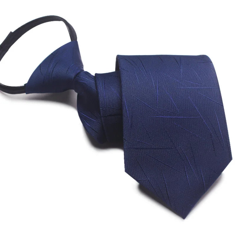 8cm business formal work Zipper necktie