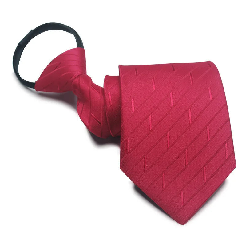 8cm business formal work Zipper necktie