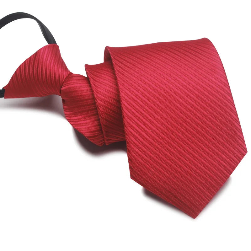 8cm business formal work Zipper necktie
