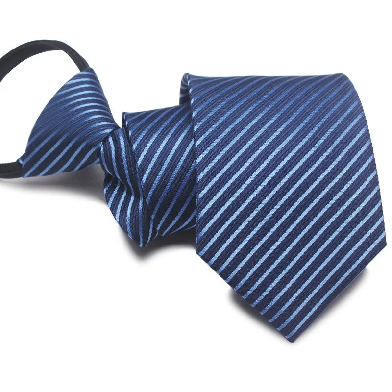 8cm business formal work Zipper necktie