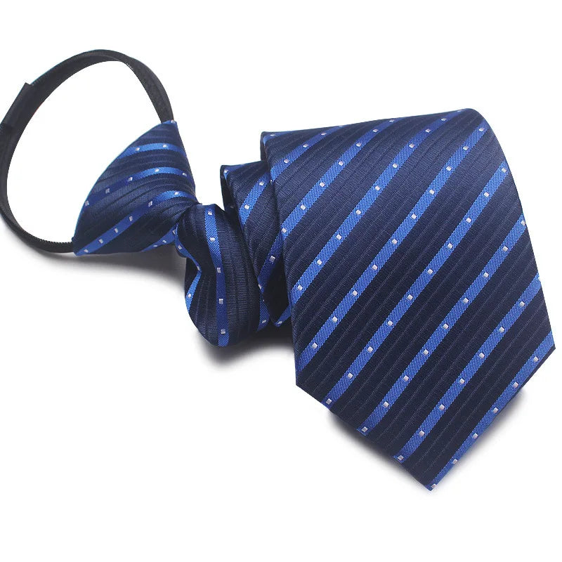 8cm business formal work Zipper necktie