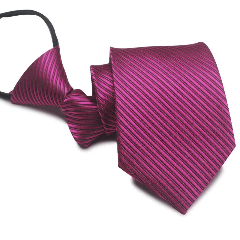 8cm business formal work Zipper necktie