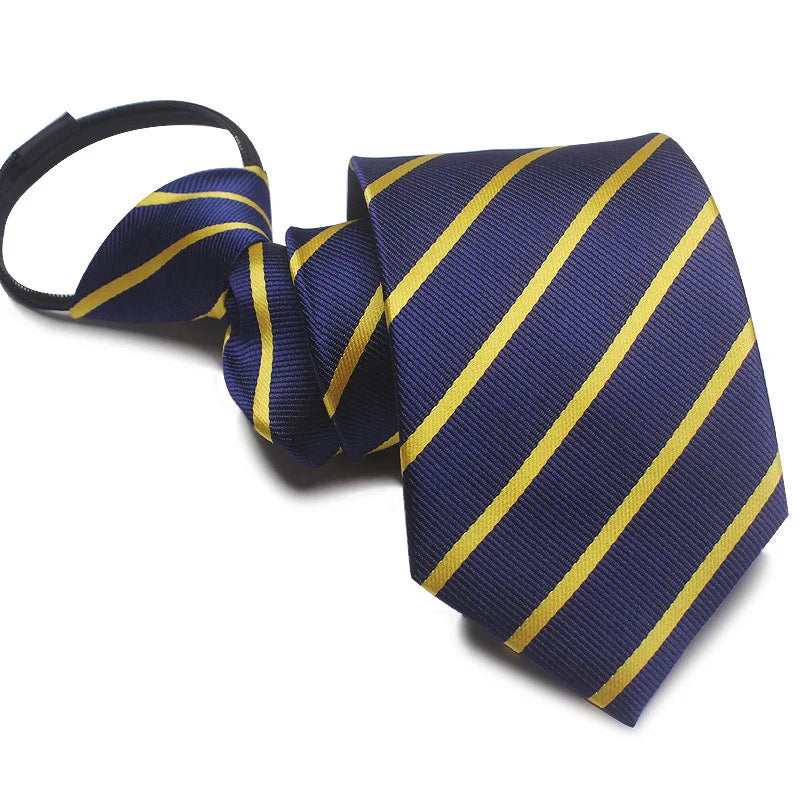 8cm business formal work Zipper necktie