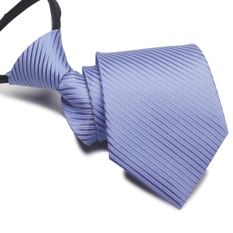 8cm business formal work Zipper necktie