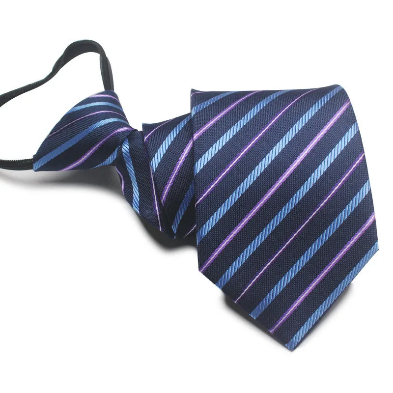 8cm business formal work Zipper necktie