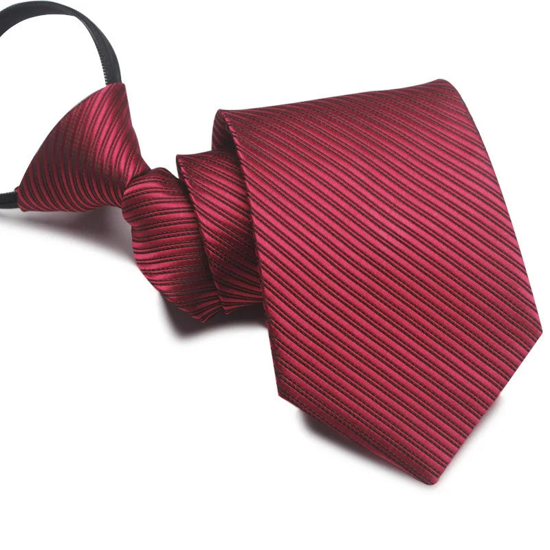 8cm business formal work Zipper necktie