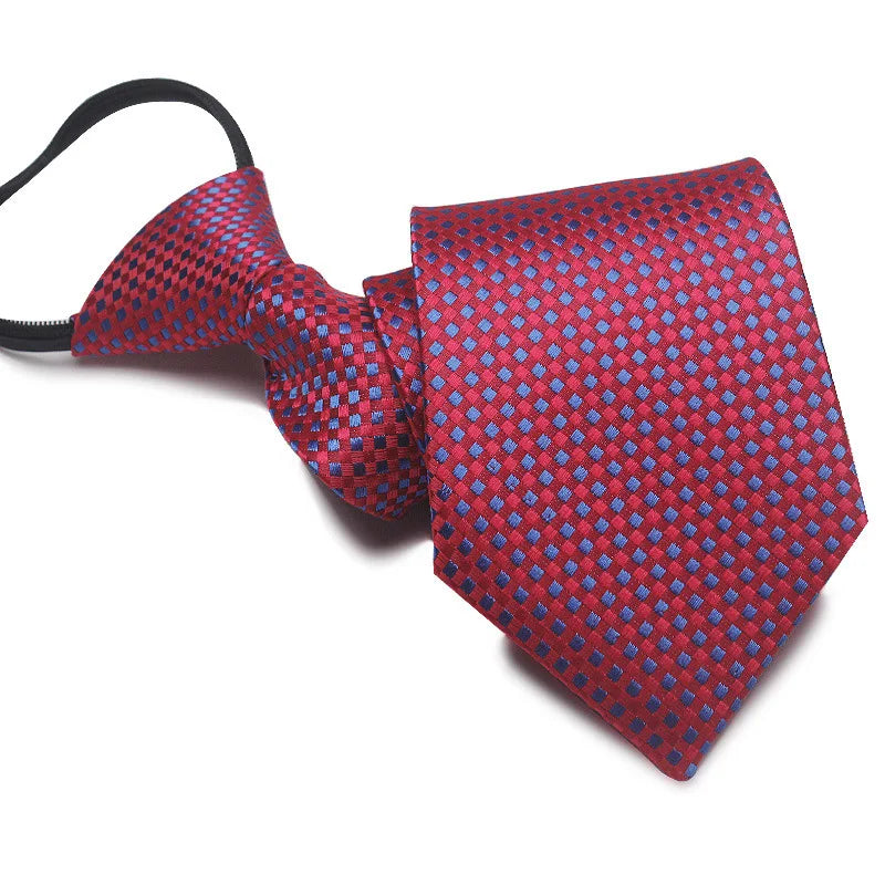 8cm business formal work Zipper necktie