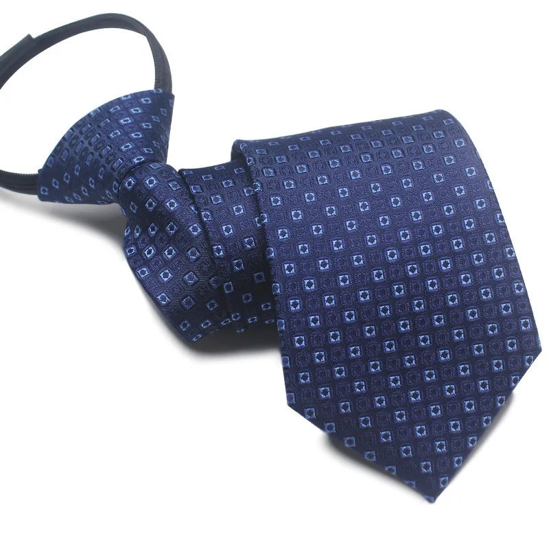 8cm business formal work Zipper necktie