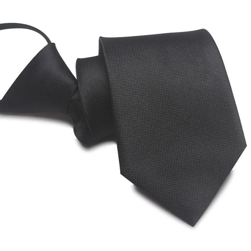8cm business formal work Zipper necktie