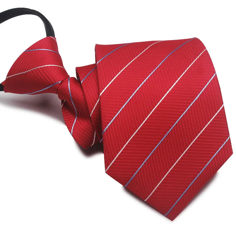 8cm business formal work Zipper necktie