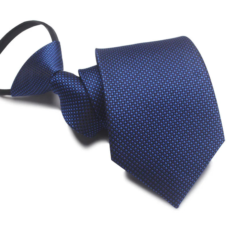 8cm business formal work Zipper necktie