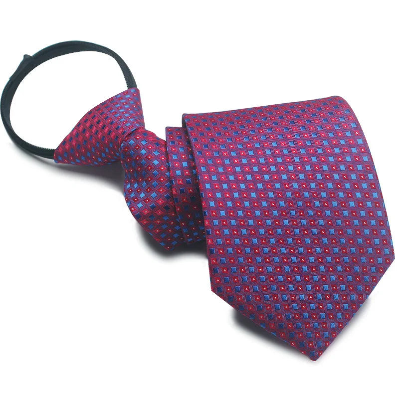 8cm business formal work Zipper necktie